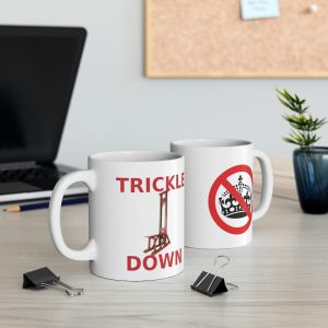Trickle Down 11oz White Mug