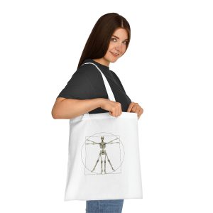 the Skellington Man Cotton Tote
